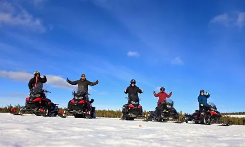 schneemobiltour